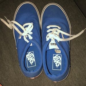 Blue vans.